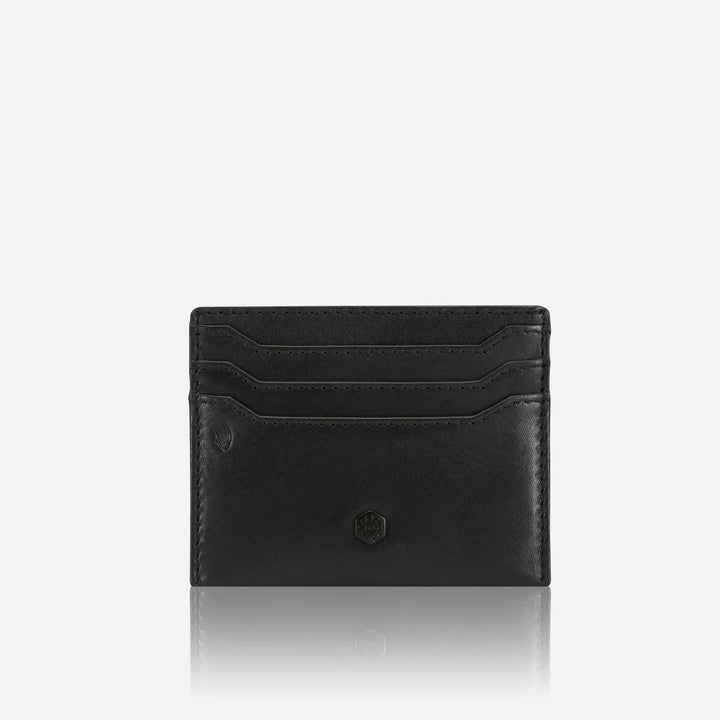 Leather Card Holder - Black