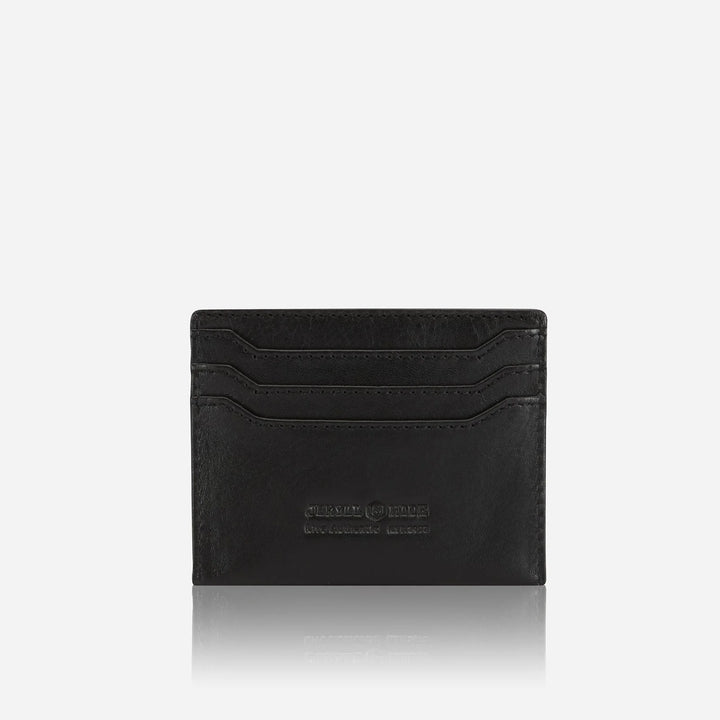 Leather Card Holder - Black