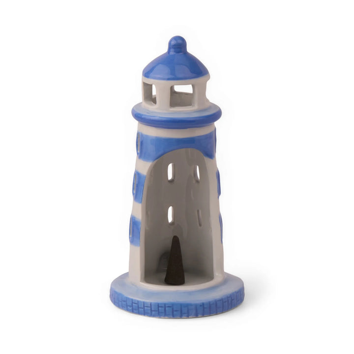 No, 07 Lighthouse Style Incense & Tea Light Holder