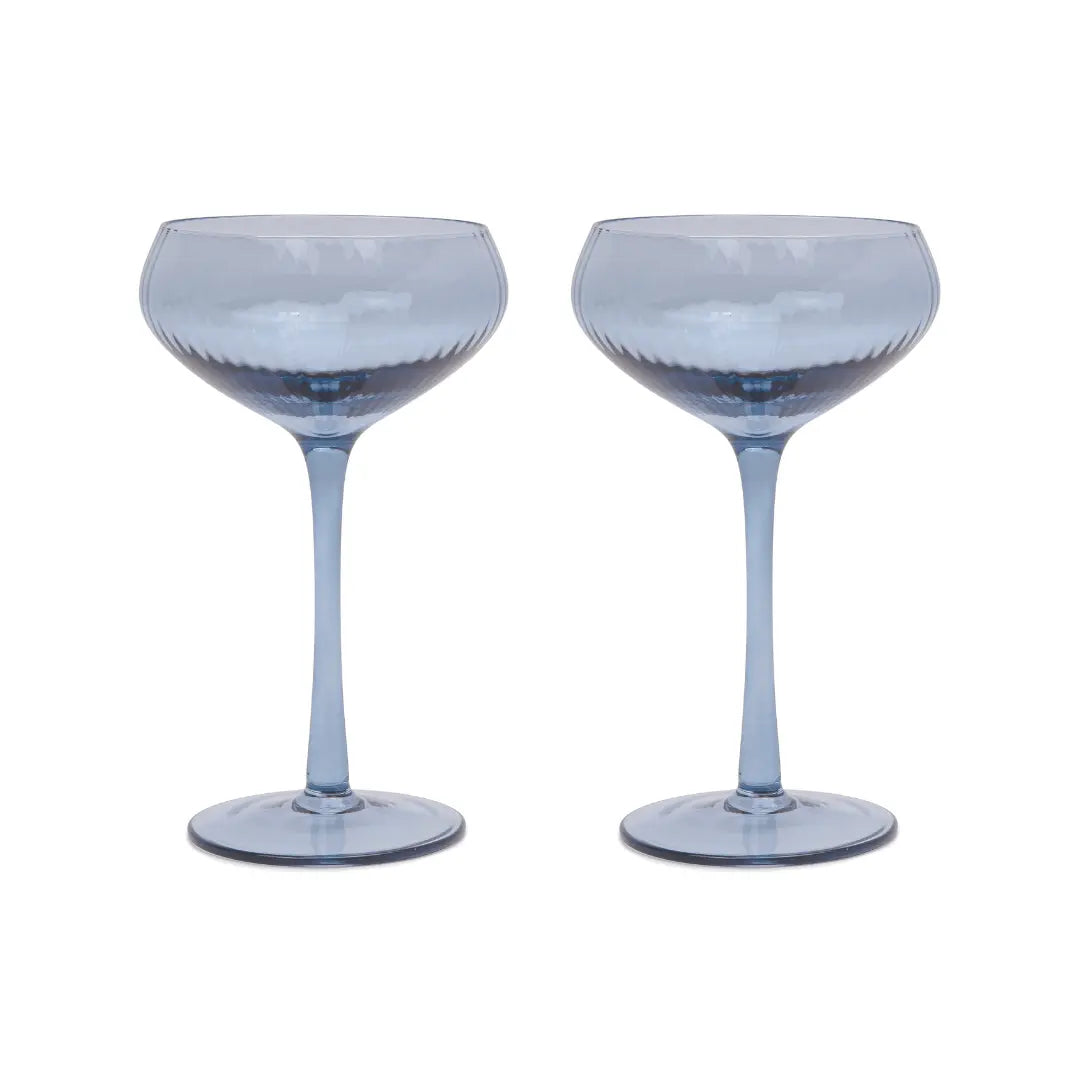 The Lou Couple Glasses - Blue