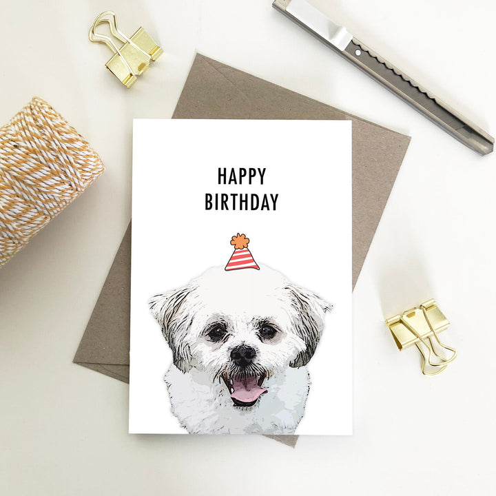 Happy Birthday Malt - Tzu Card