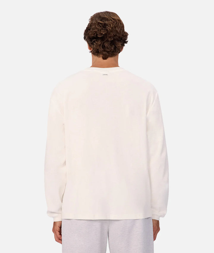 The Marlon L/S Tee - New Cream
