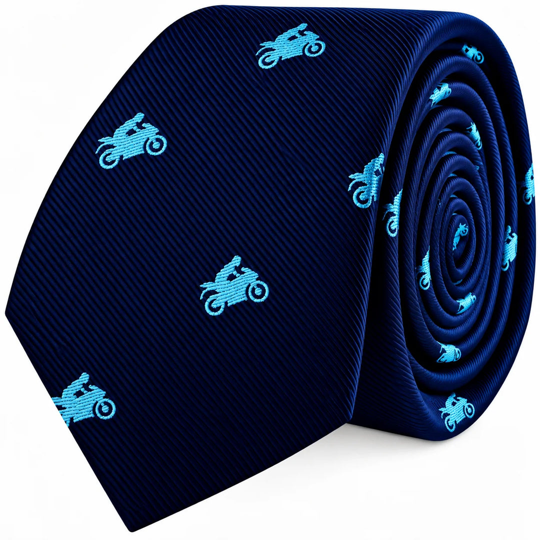 Motorbike Skinny Tie