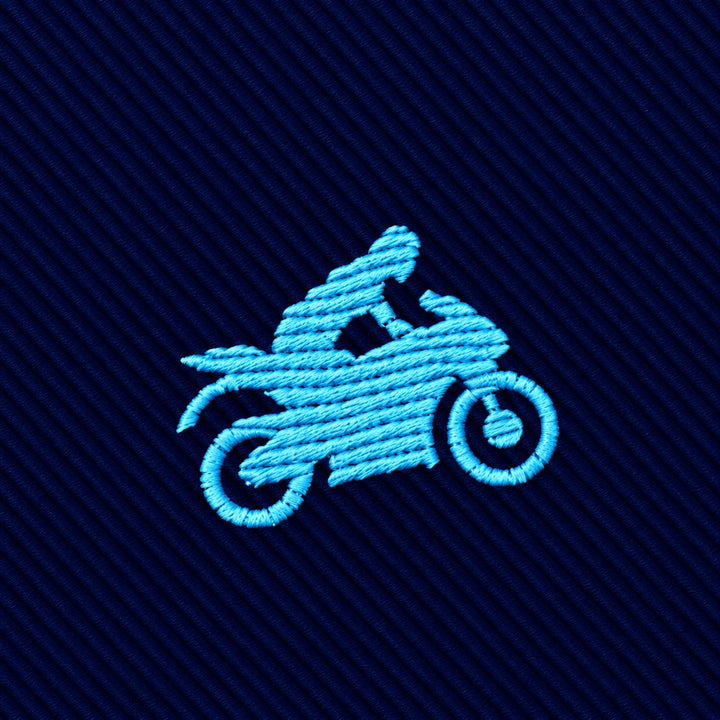 Motorbike Skinny Tie