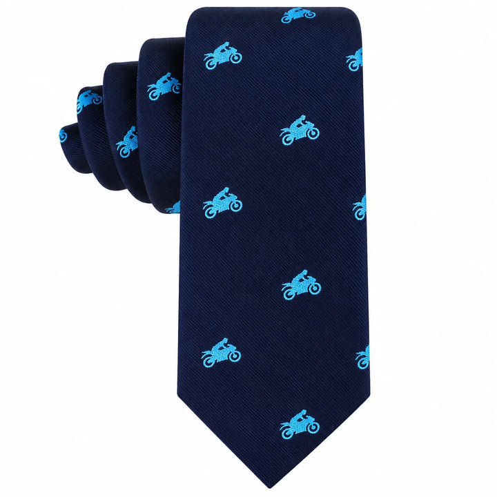 Motorbike Skinny Tie