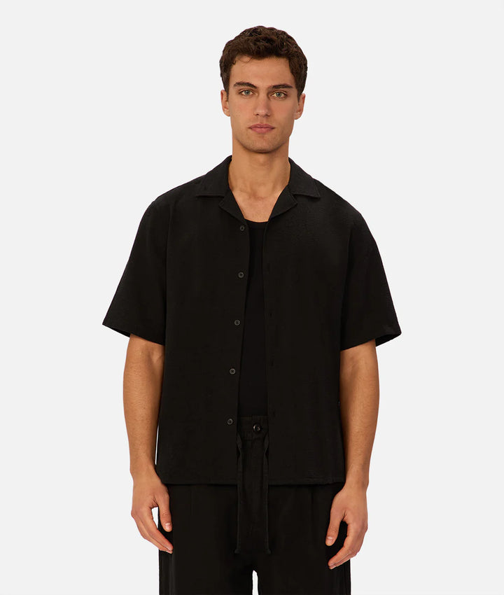 The Marbella S/S Shirt - Black