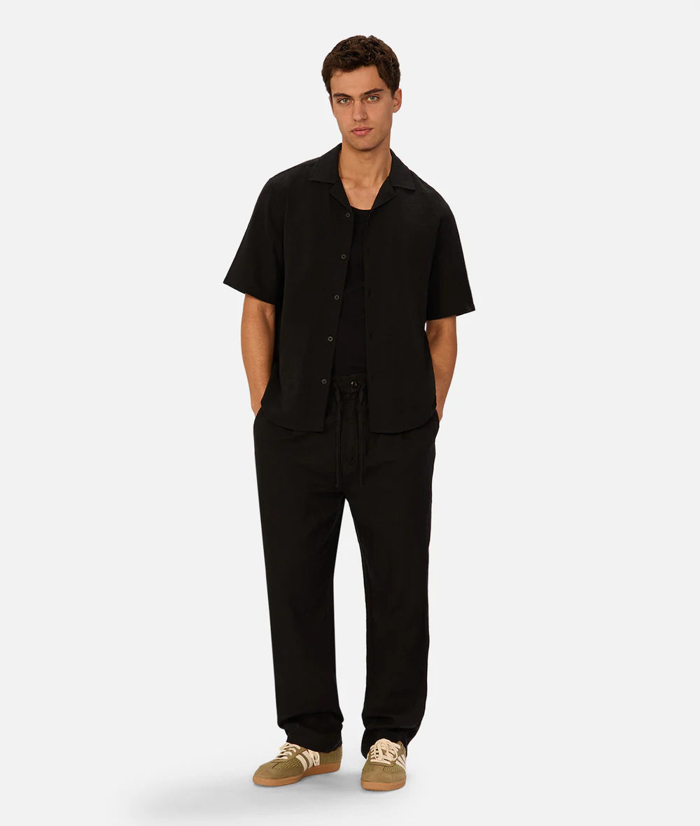 The Marbella S/S Shirt - Black