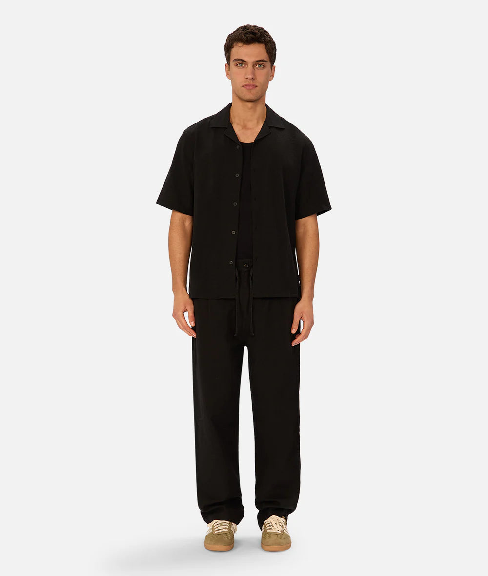 The Marbella S/S Shirt - Black