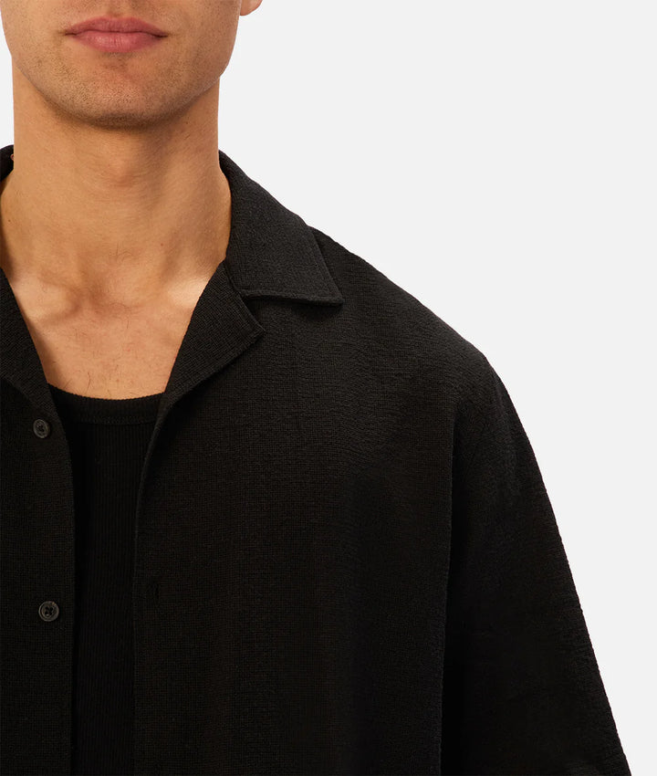 The Marbella S/S Shirt - Black