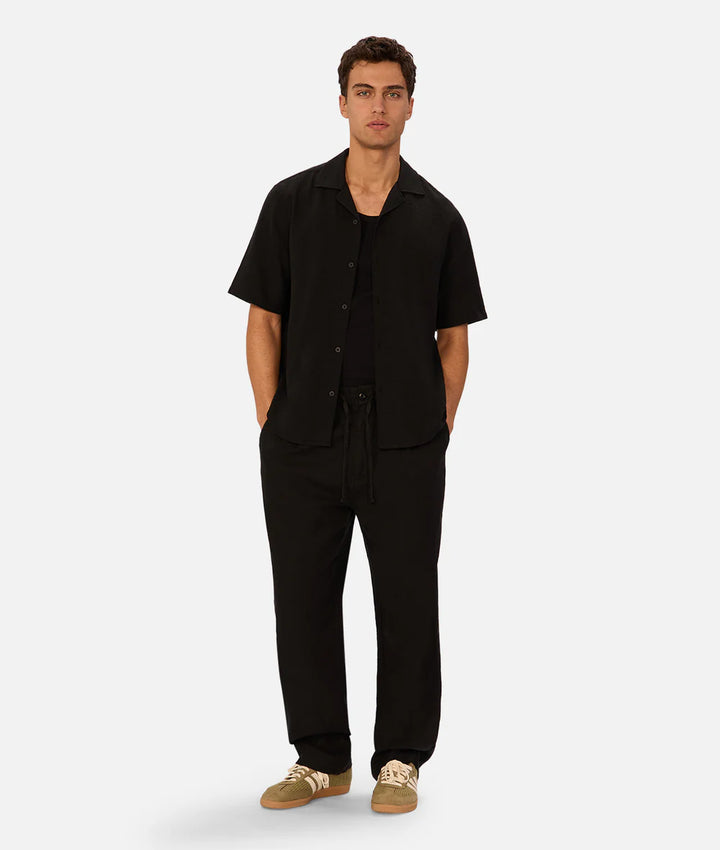 The Marbella S/S Shirt - Black