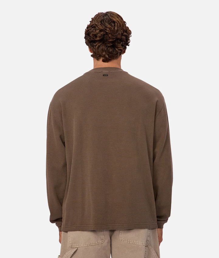 The Marlon L/S Tee - Mocha