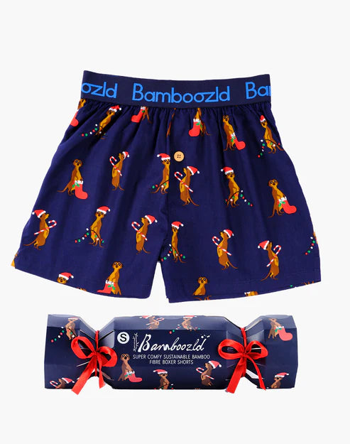 Bamboozld Xmas Meerkat-  Boxer Short Cracker