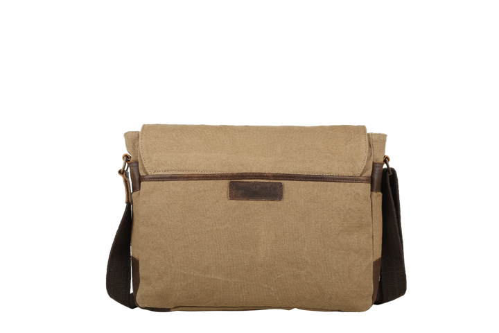 Trooper Canvas Messenger - Khaki