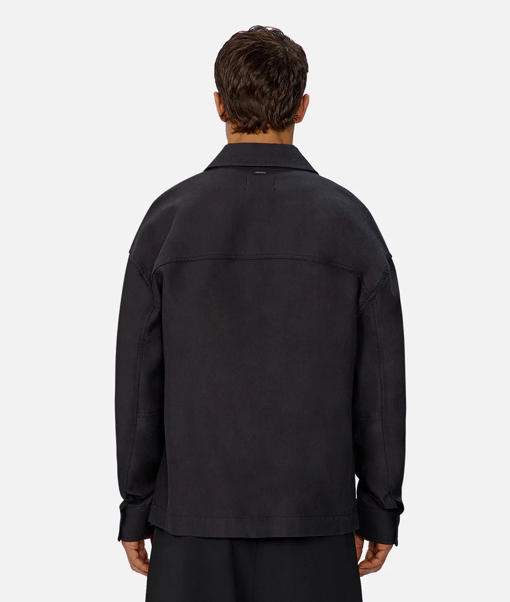 The Montauk Over Shirt - Washed Black