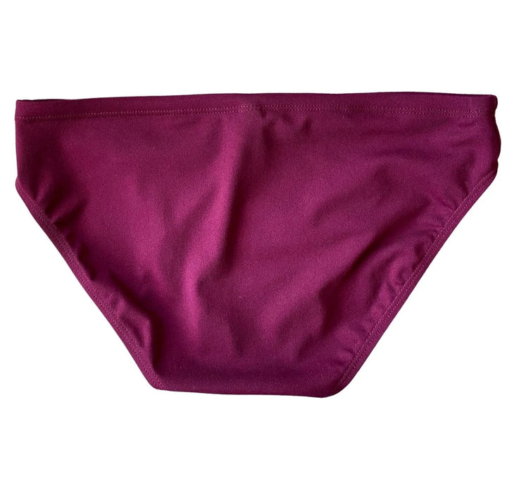 Incognito Swim Brief - Moody Maroon