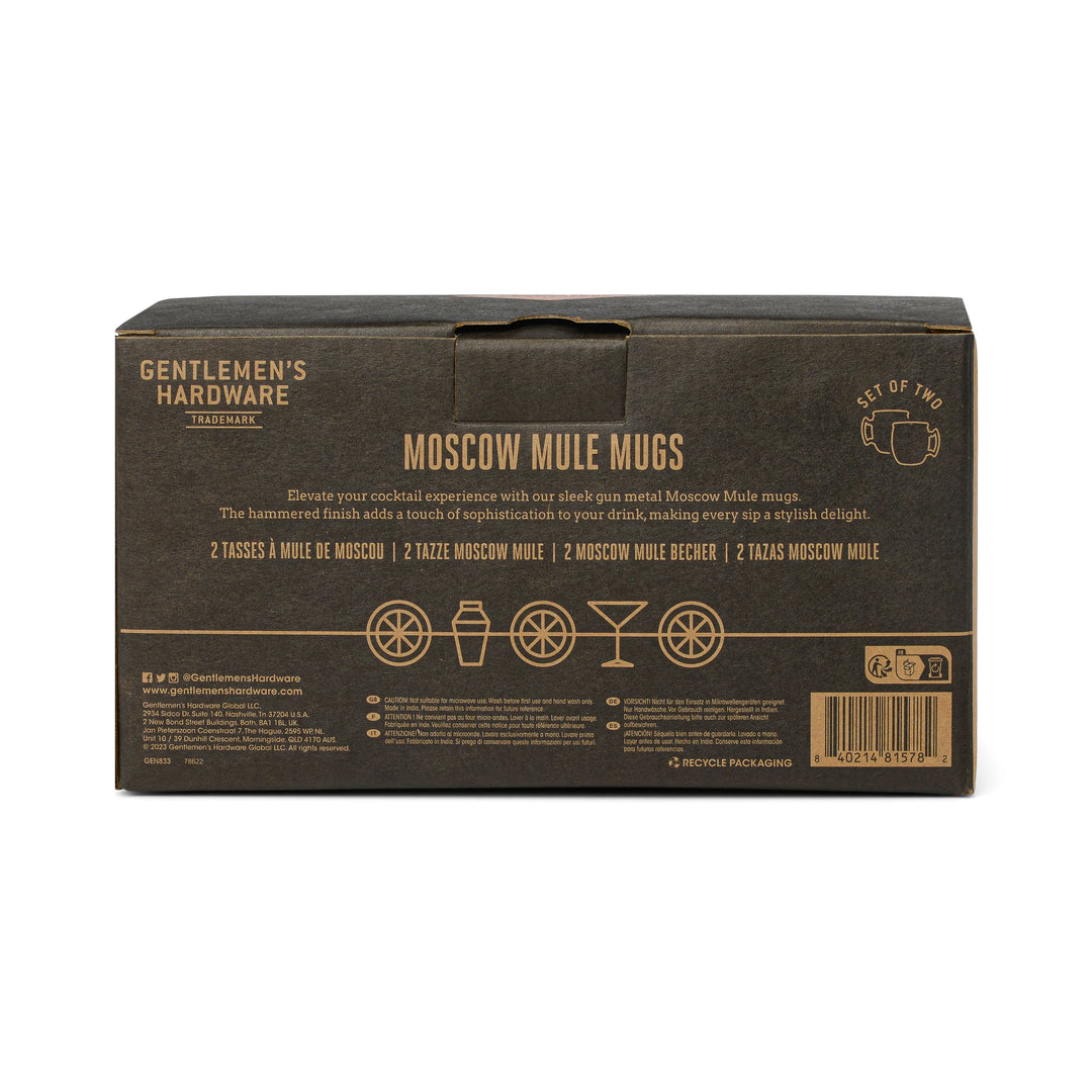 Moscow Mule Mugs Set of 2