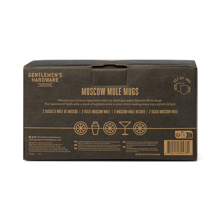 Moscow Mule Mugs Set of 2