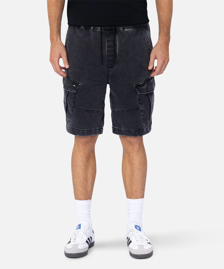 The Muntion Combat Short - Washed Black