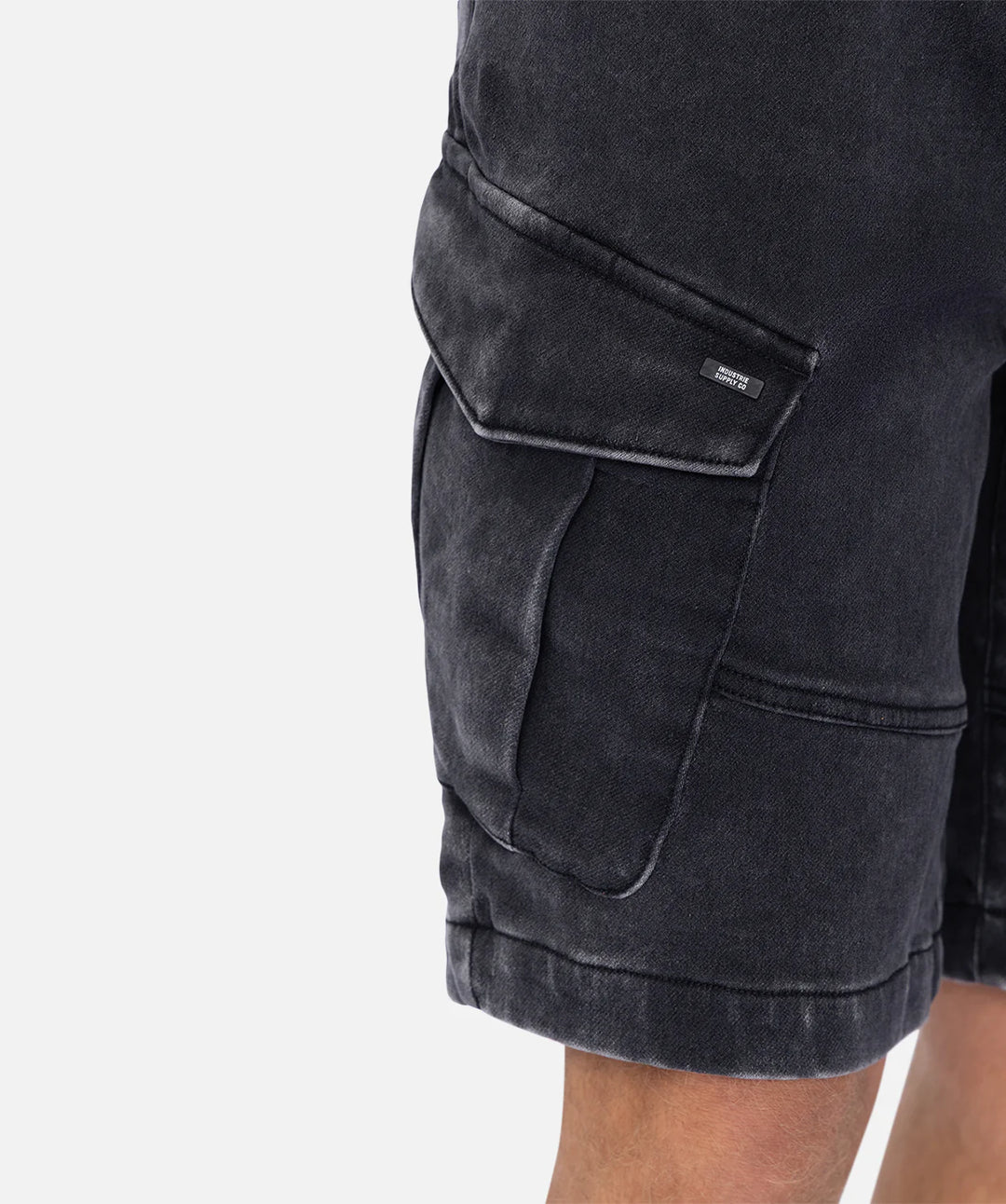 The Muntion Combat Short - Washed Black