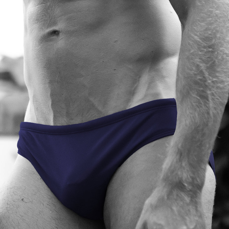 Incognito Swim Brief - Nautical Navy