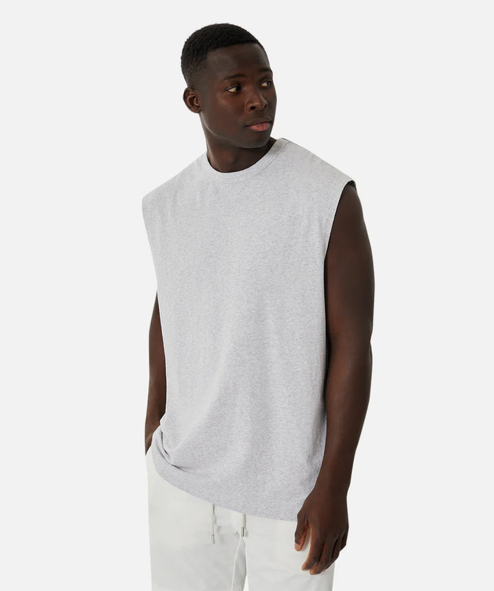 The Del Sur Sleeveless Tee - New Marle Grey