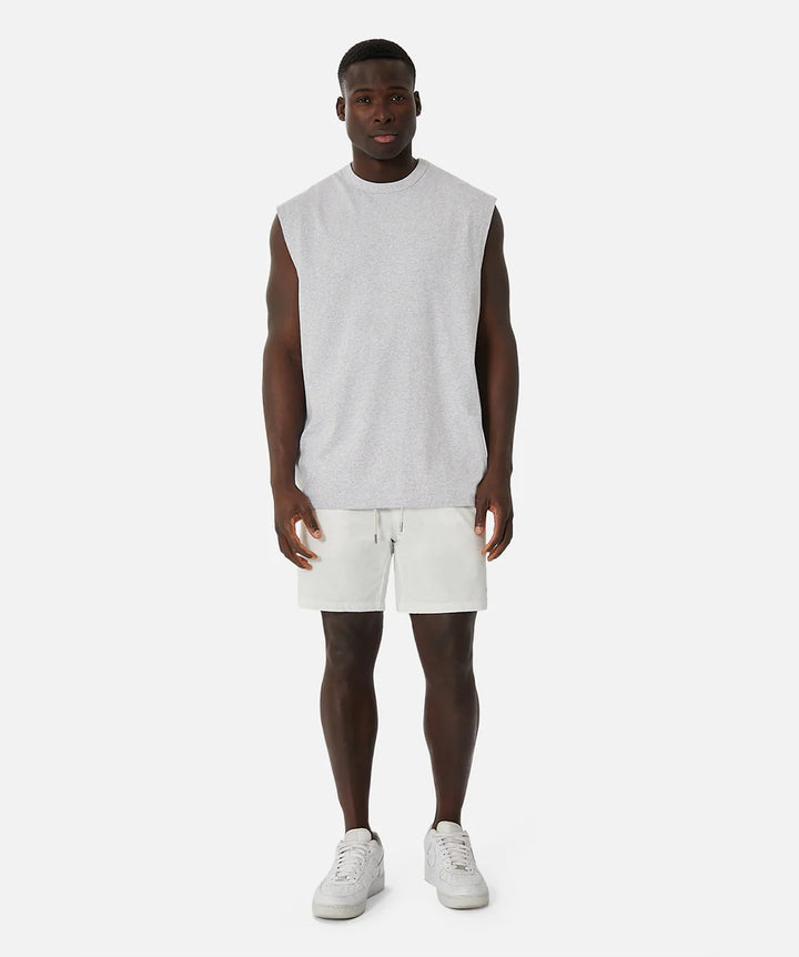 The Del Sur Sleeveless Tee - New Marle Grey