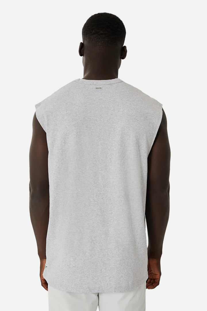 The Del Sur Sleeveless Tee - New Marle Grey