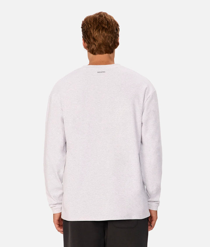 The Newport L/S Tee - New Marle Grey