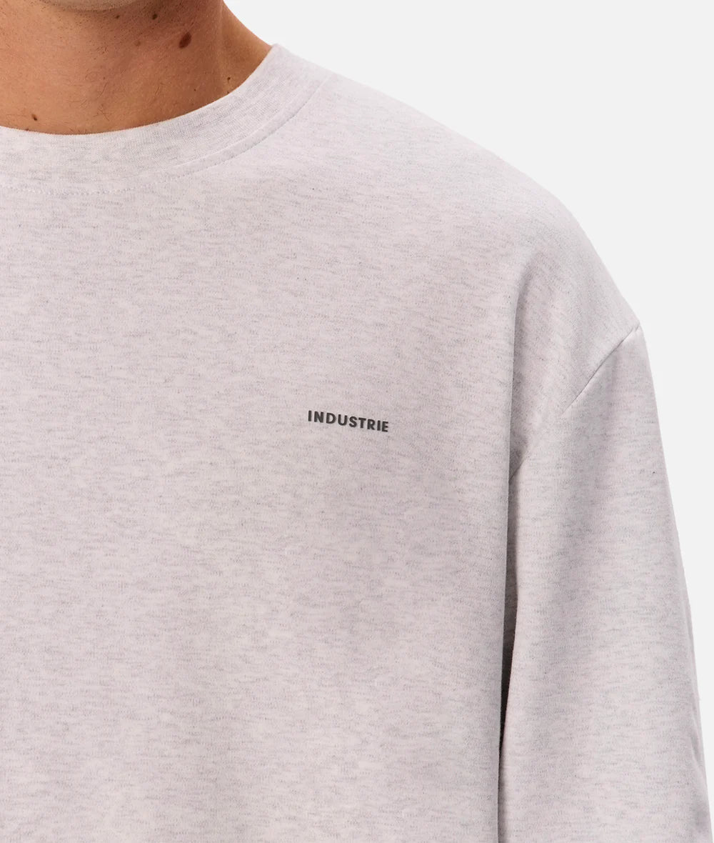 The Newport L/S Tee - New Marle Grey