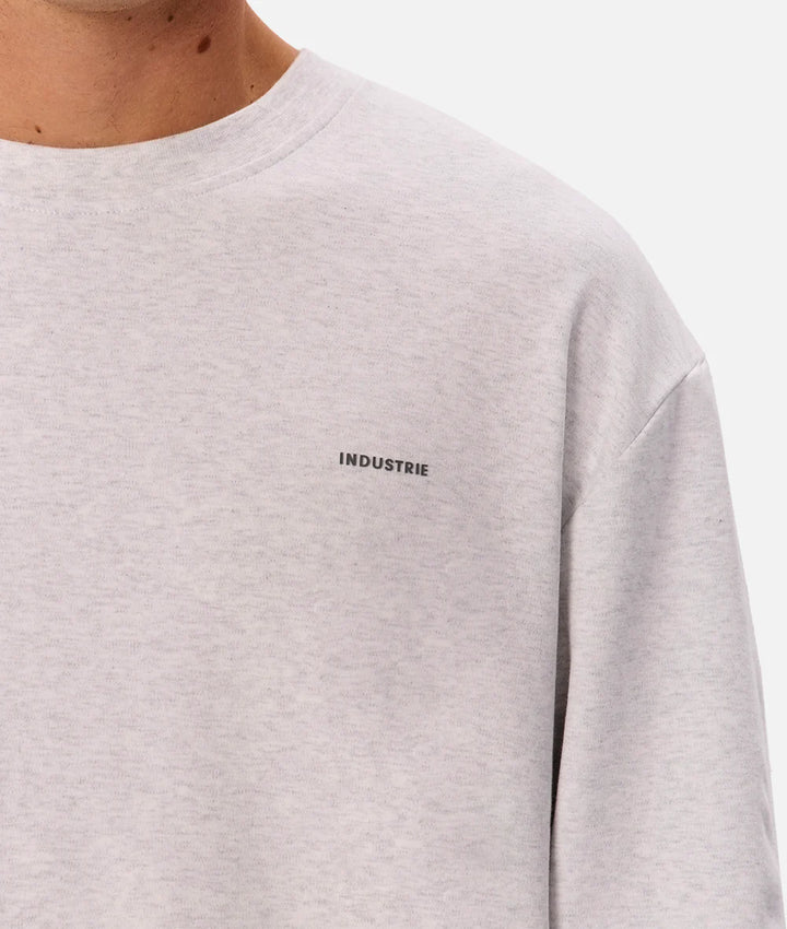 The Newport L/S Tee - New Marle Grey