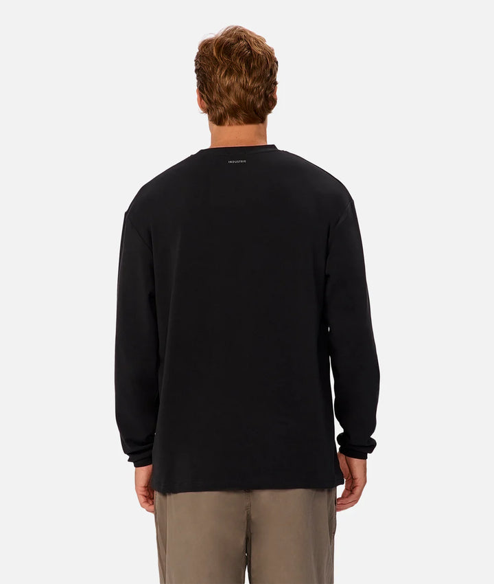 The Newport L/S Tee - Black