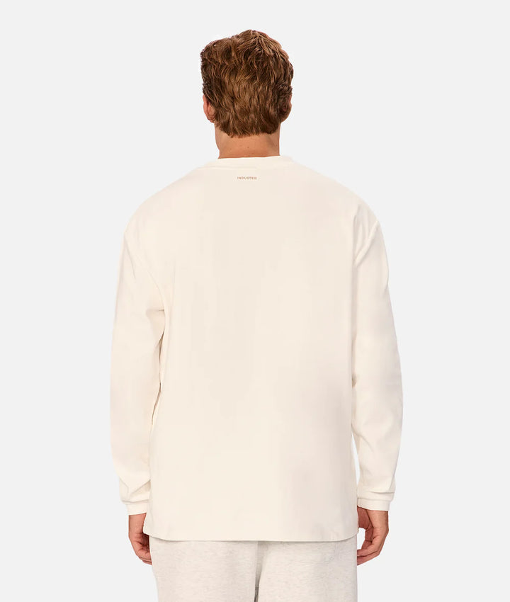 The Newport L/S Tee - Chalk