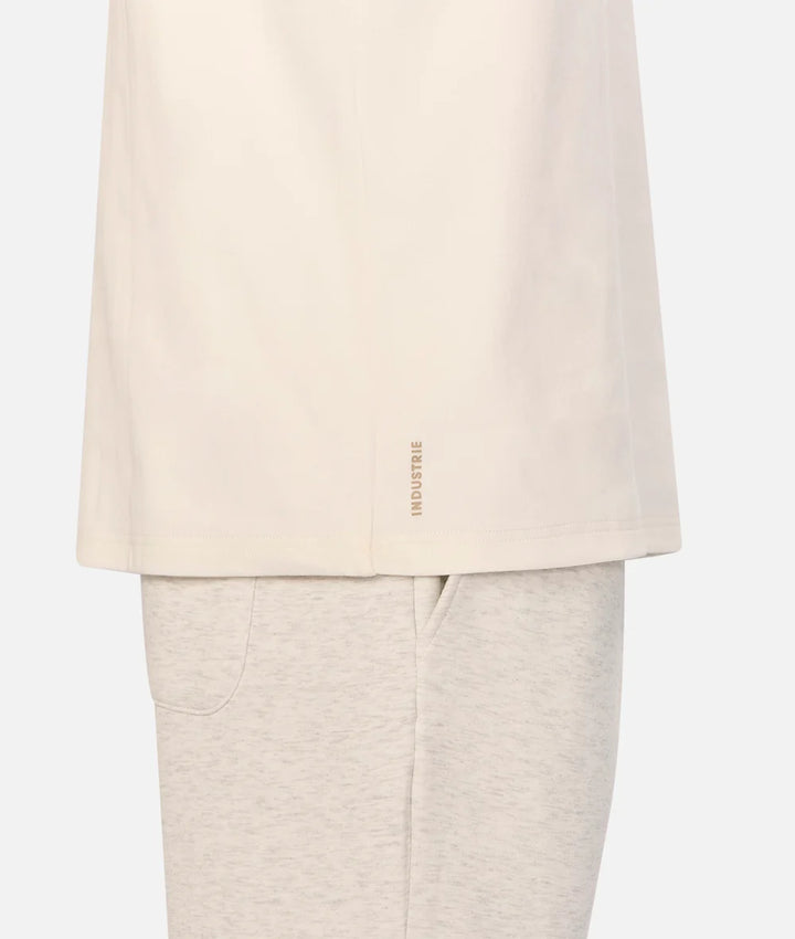 The Newport L/S Tee - Chalk