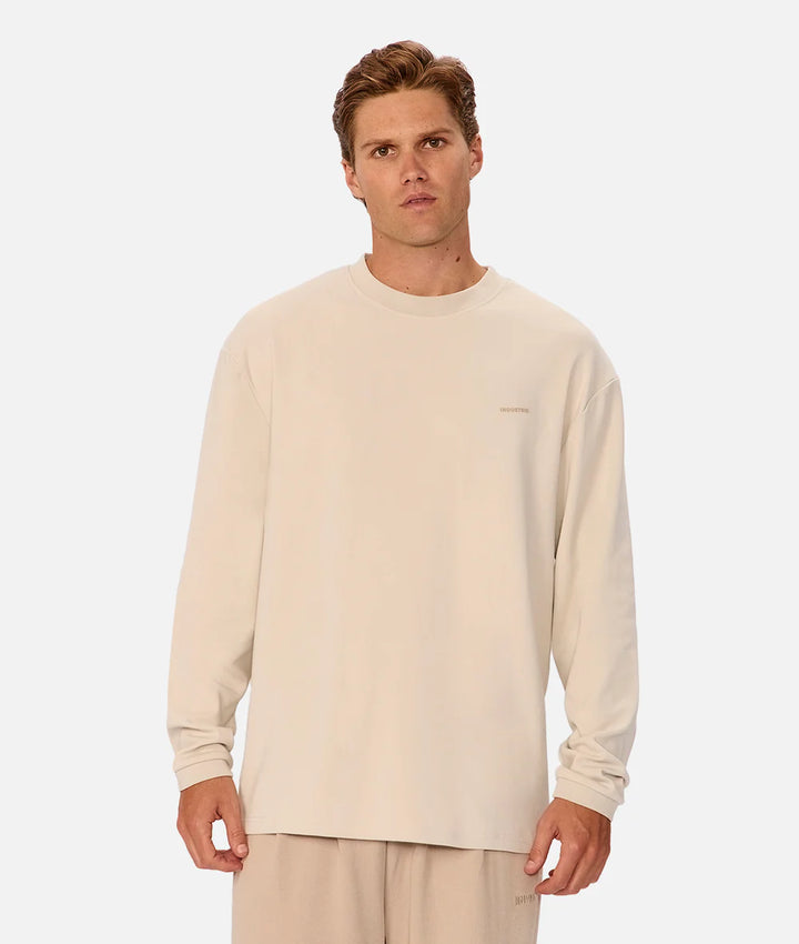 The Newport L/S Tee - Grain