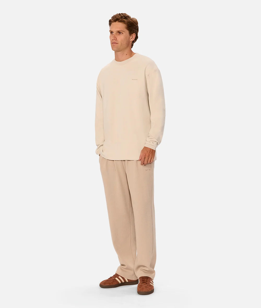 The Newport L/S Tee - Grain