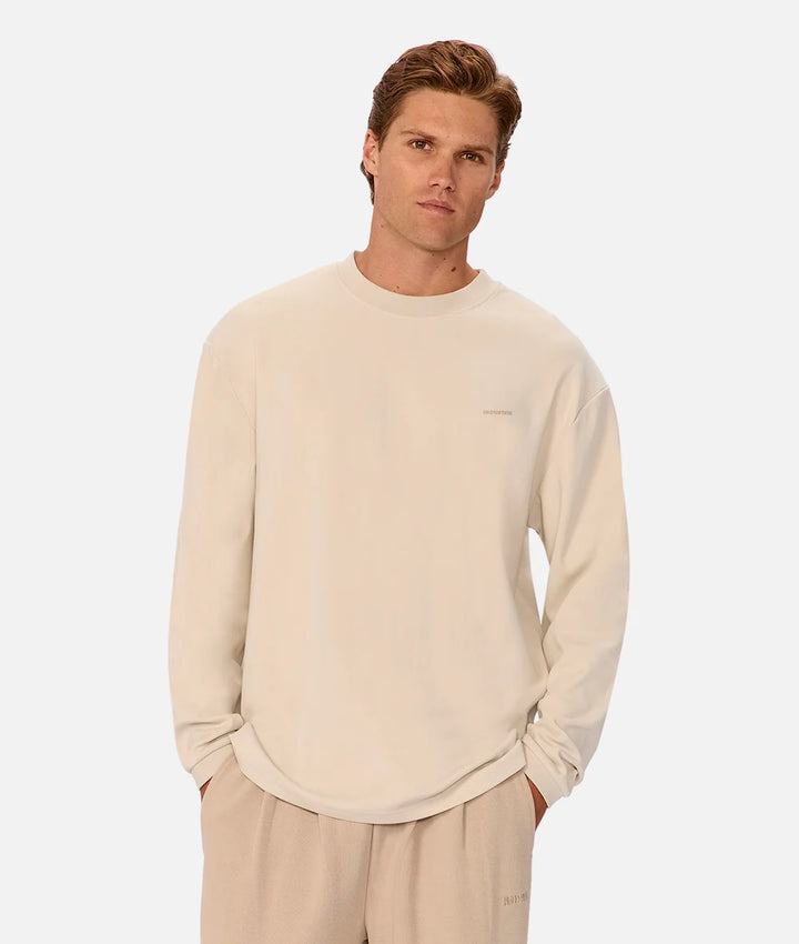 The Newport L/S Tee - Grain