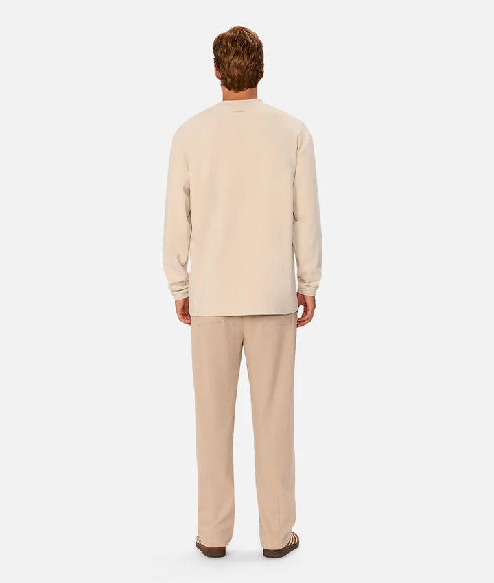 The Newport L/S Tee - Grain