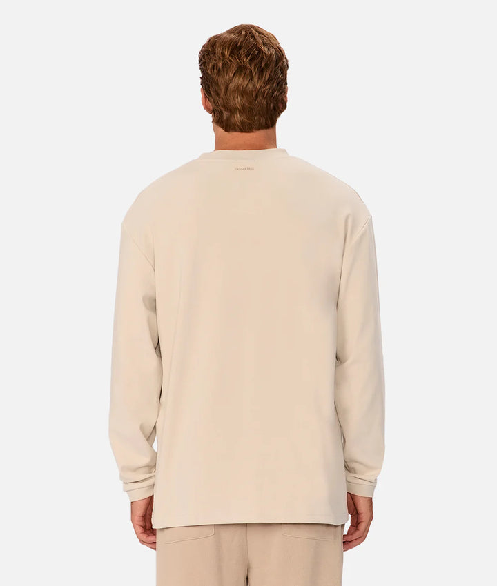 The Newport L/S Tee - Grain