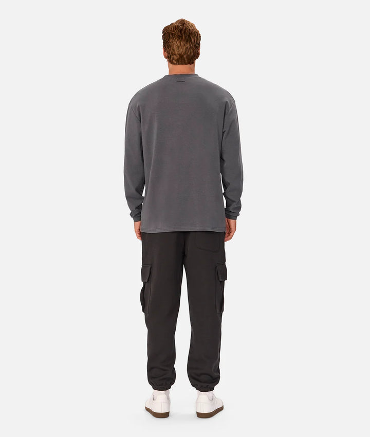 The Newport L/S Tee - Slate
