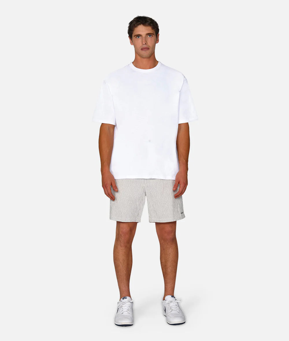 The Ortenza Short - Nat/Grey