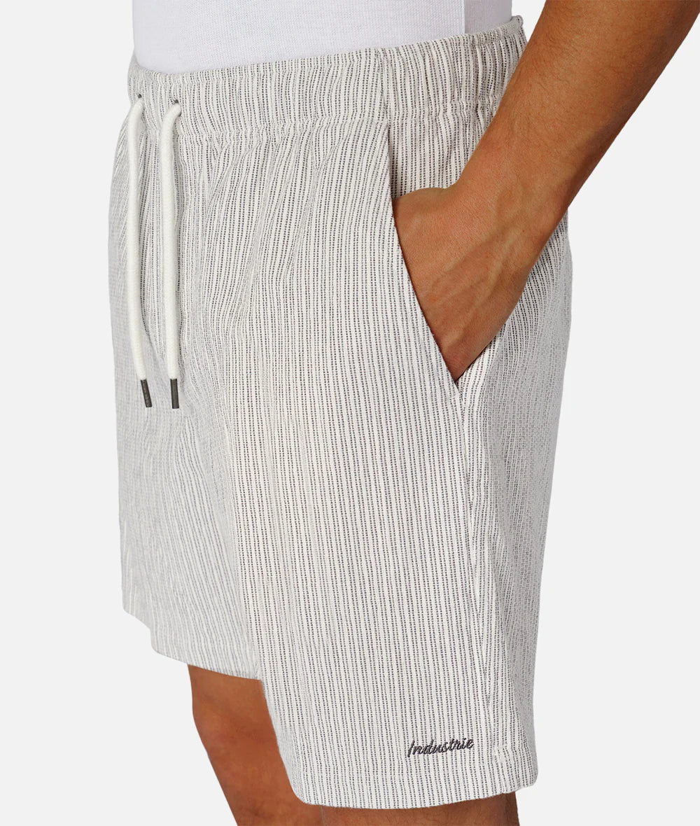 The Ortenza Short - Nat/Grey