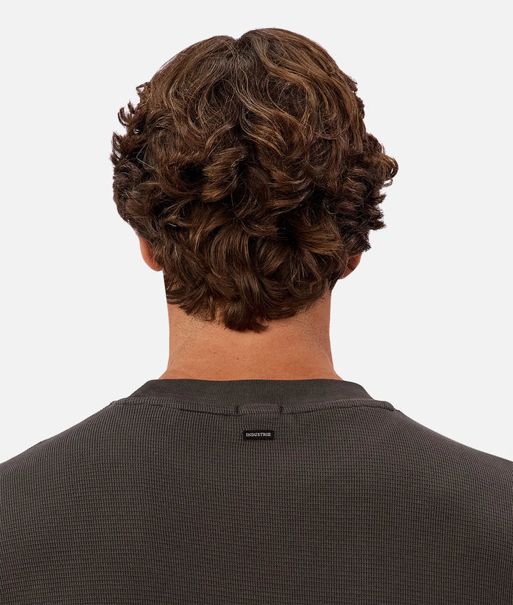 The Marlon L/S Tee - Onyx