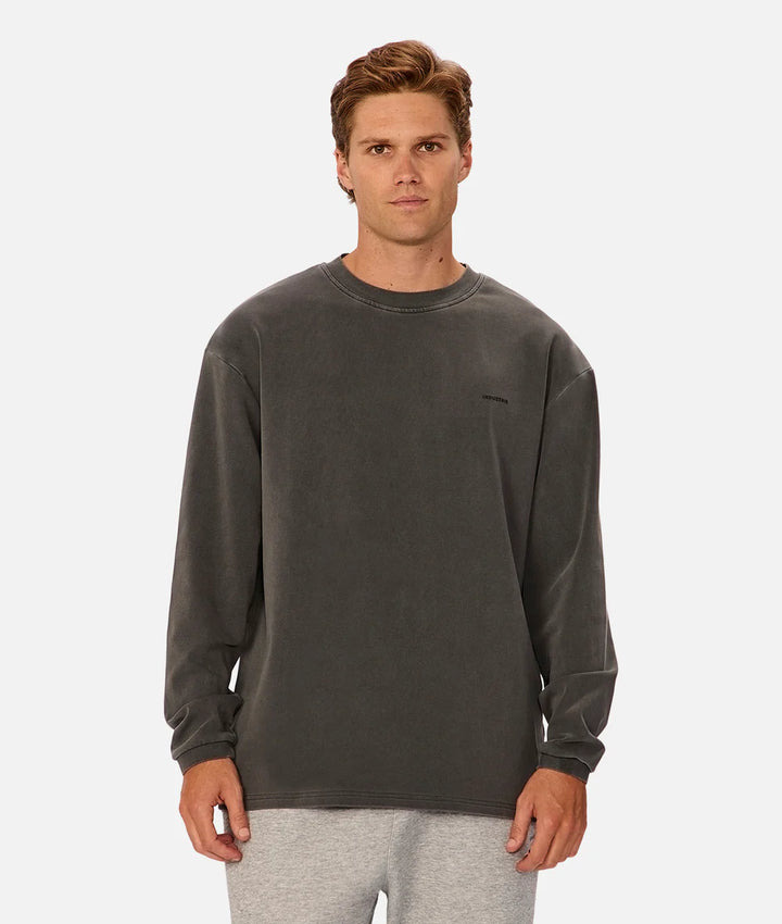 The Newport L/S Tee - Onyx