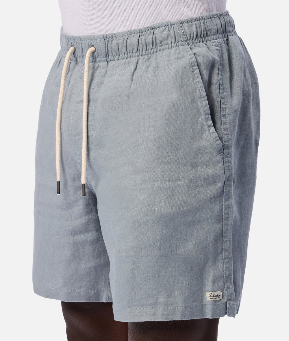 The Marina Linen Short - Opal