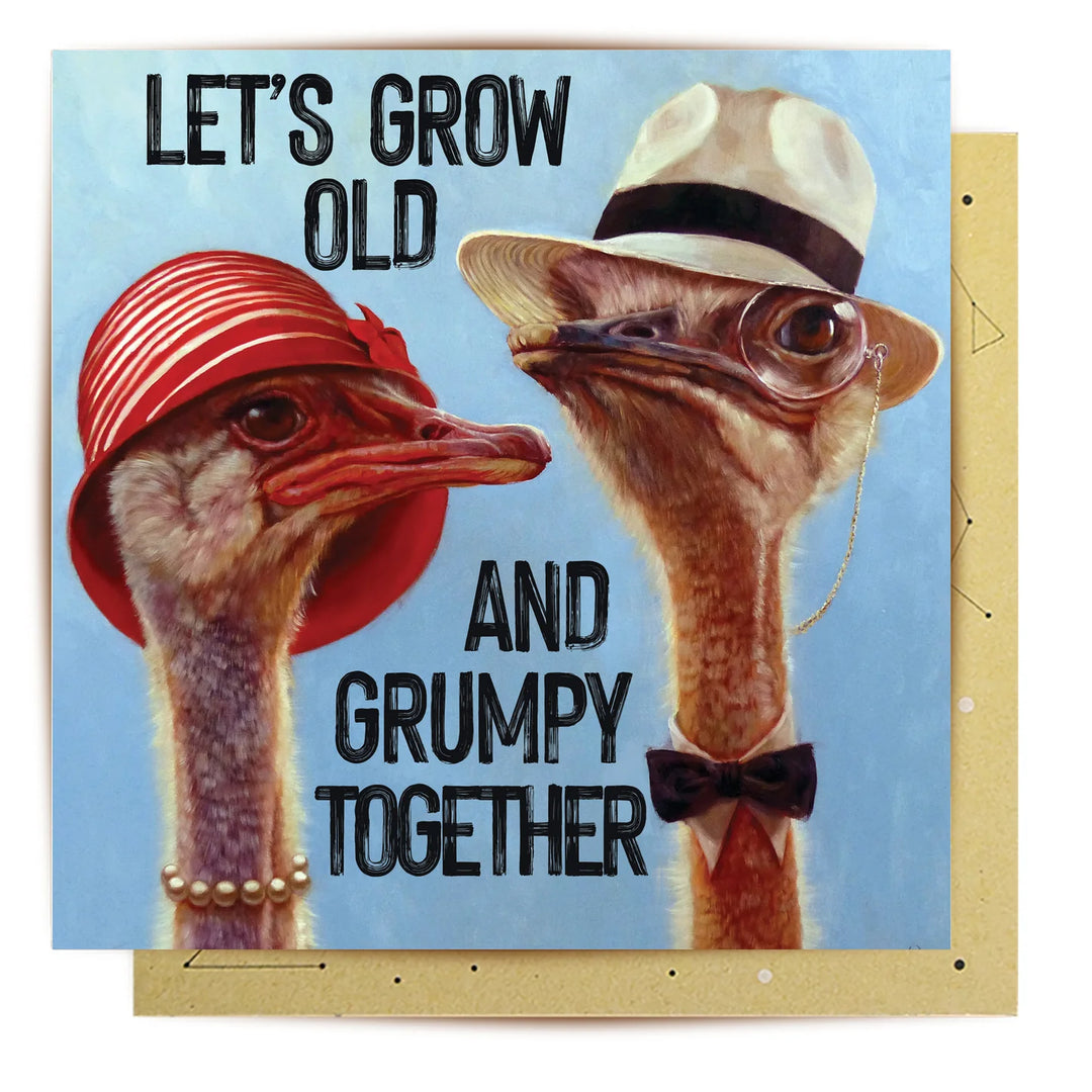 Ostrich Couple