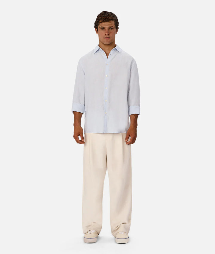 St Martins L/S Shirt - Powder Blue