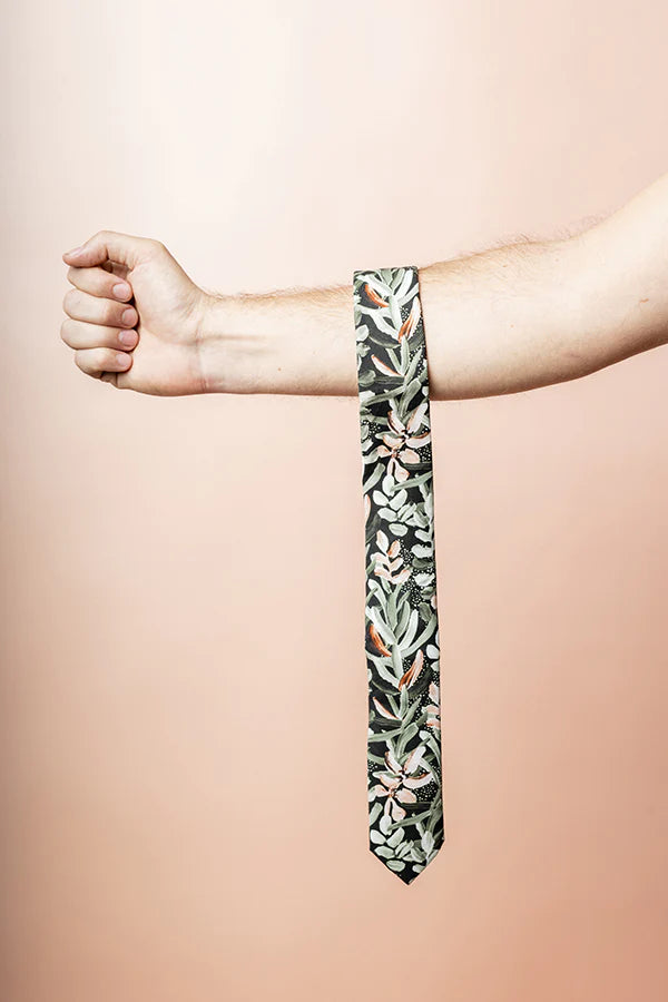Cotton Tie - Protea Green