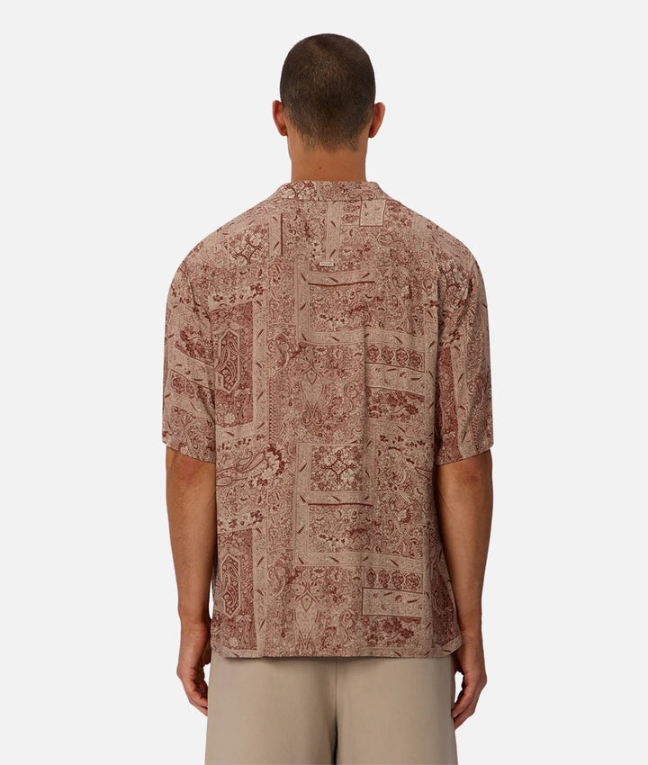 The Pasadena S/S Shirt - Rust Combo