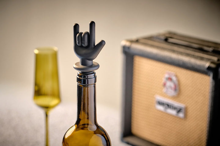 Rock Hands Bottle Stopper