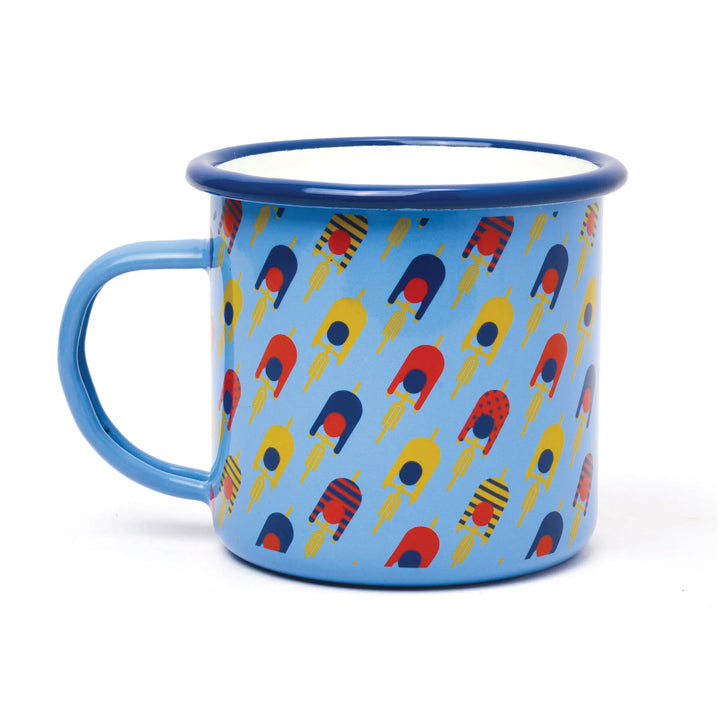 Cycling Enamel Mug 500ml